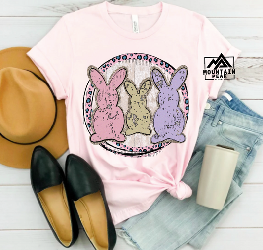 x3 Color Bunnies | Easter