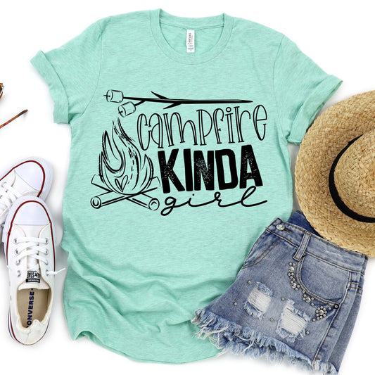 Campfire kinda girl | Camping