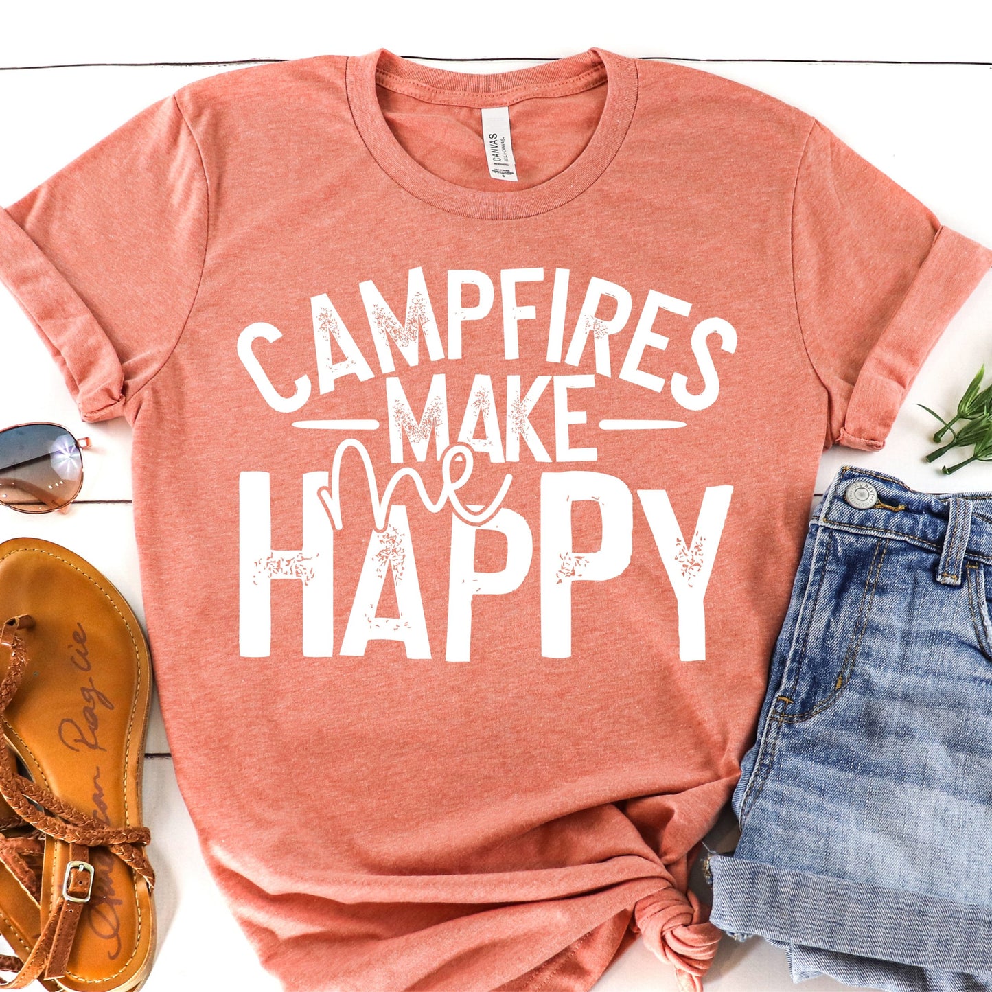 Campfires make me happy | outdoors