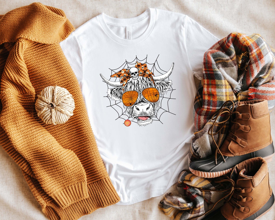 Highland COW | Fall| Pumpkins