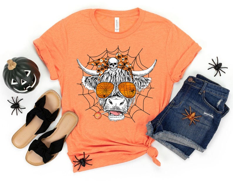 Highland COW | Fall| Pumpkins