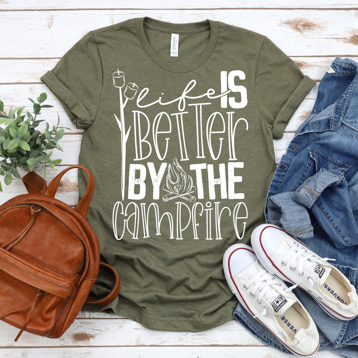 Life Is Better By the Campfire | Camping