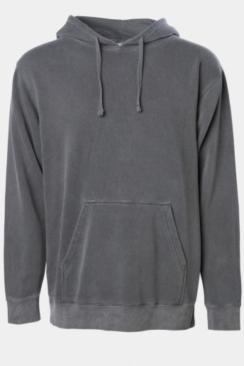 Midweight Pigment Dyed Hooded Pullover