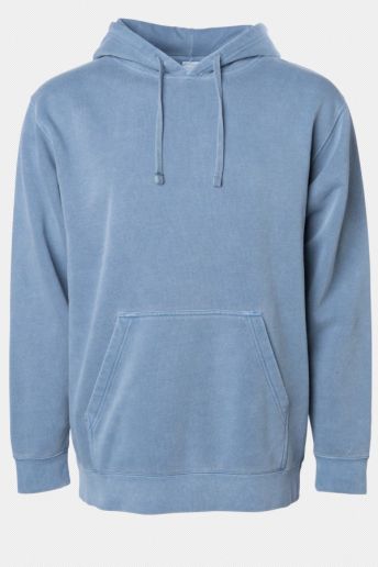 Midweight Pigment Dyed Hooded Pullover
