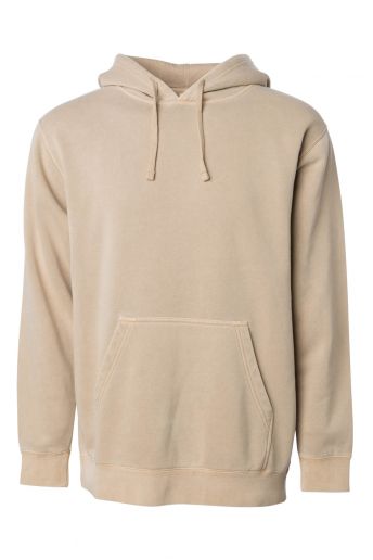 Midweight Pigment Dyed Hooded Pullover