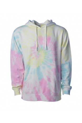 Tye Dye Midweight Hooded Pullover