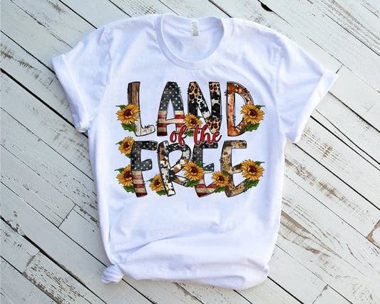 Land of the Free | sunflower | rustic |
