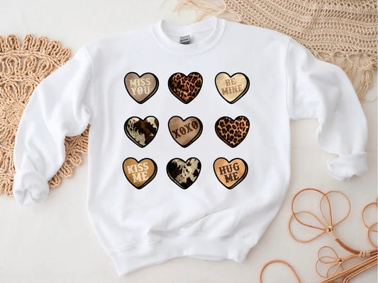 Western Convo Hearts | Valentines