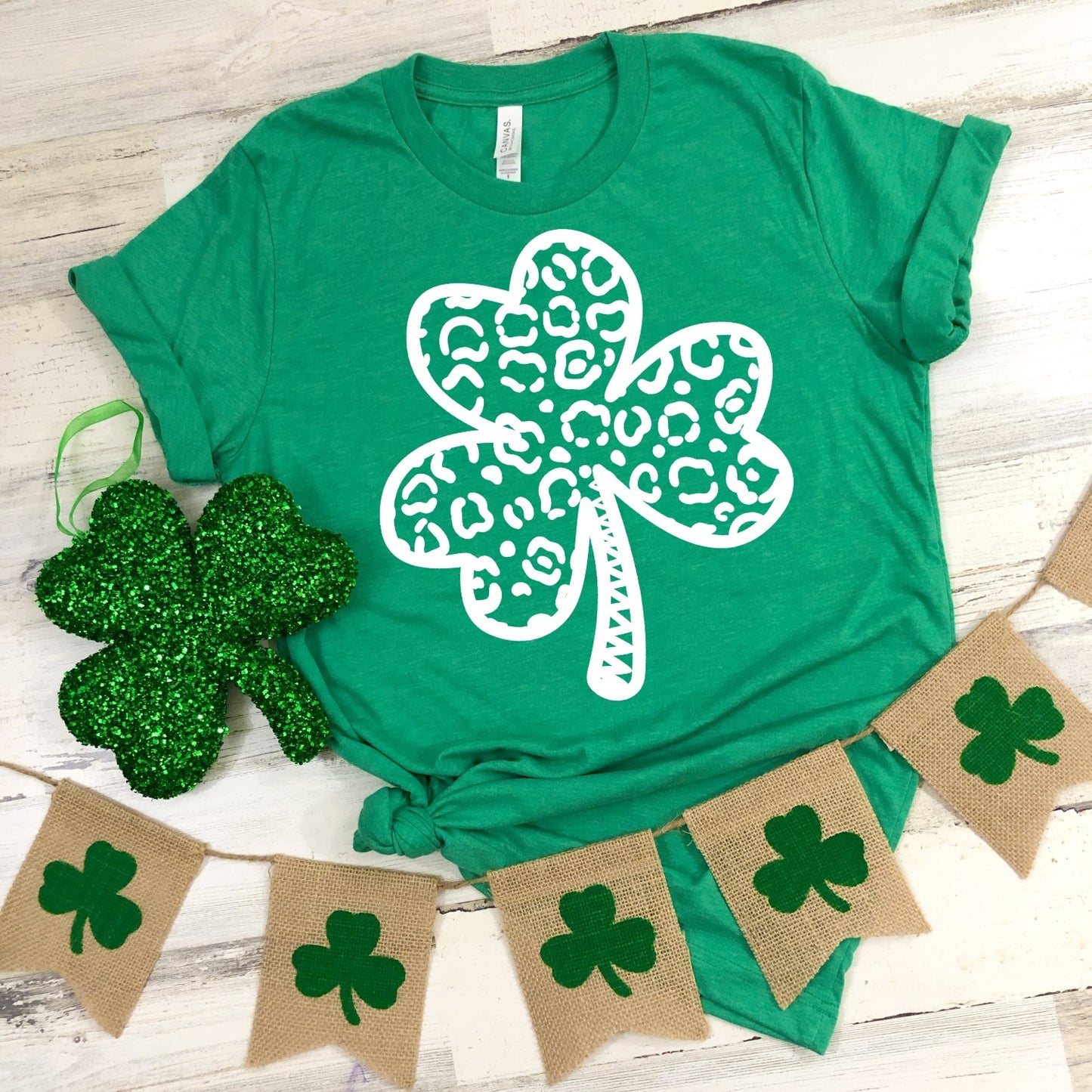 LEOPARD CLOVER | ST PATTYS | GREEN DAY