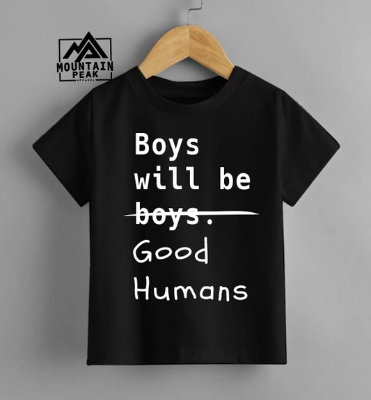 Boys Will Be Good Humans