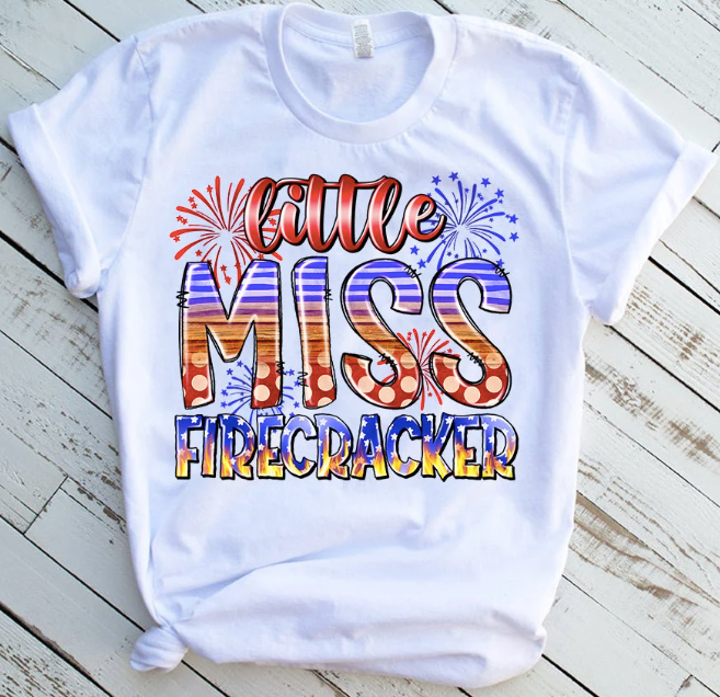 Little Miss Firecracker Youth | 4th of July