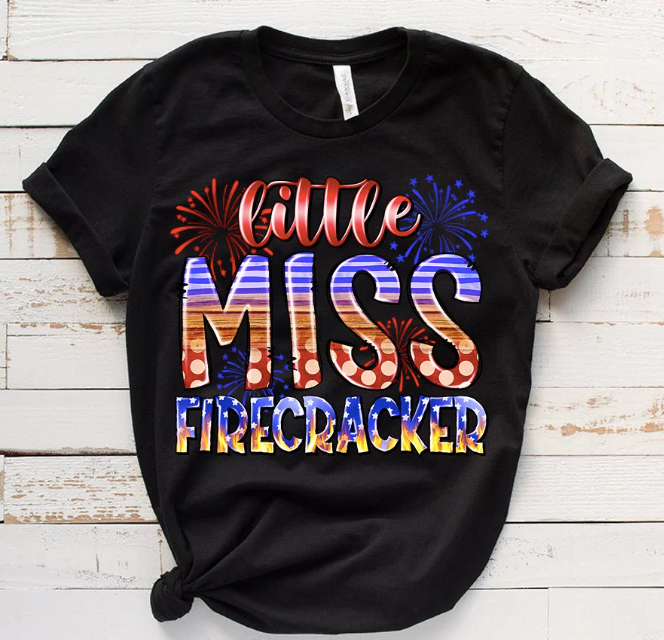 Little Miss Firecracker Youth | 4th of July