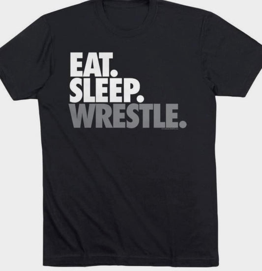 EAT SLEEP WRESTLE| Wrestling | Sports