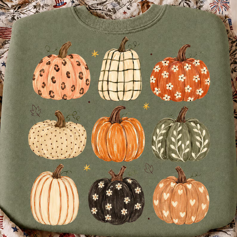 9 Pumpkins | Fall | Seasons/Outdoor
