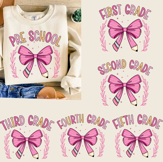 Pencil Bow Grades | Grades | School