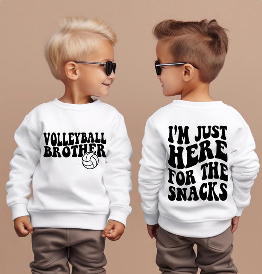 RMVC-Volleyball Brother-here for the snacks | RMVC Parents | Sports