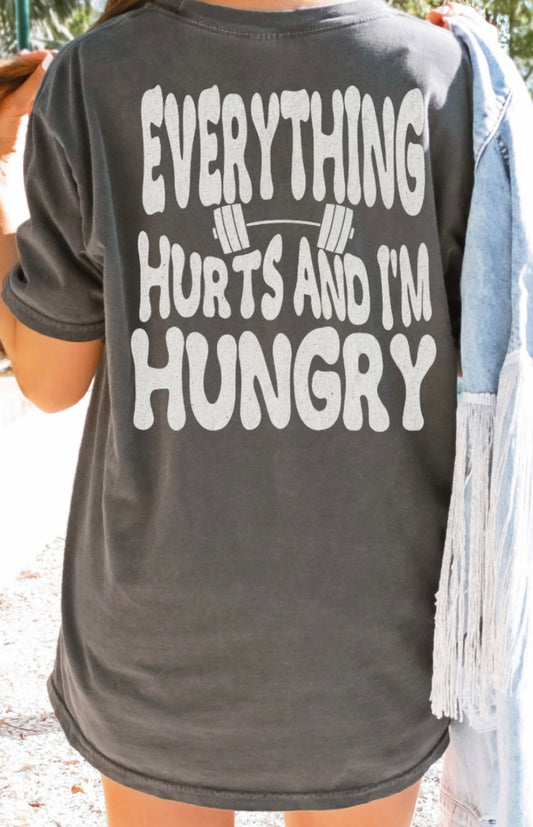 Everything hurts & I’ hungry
