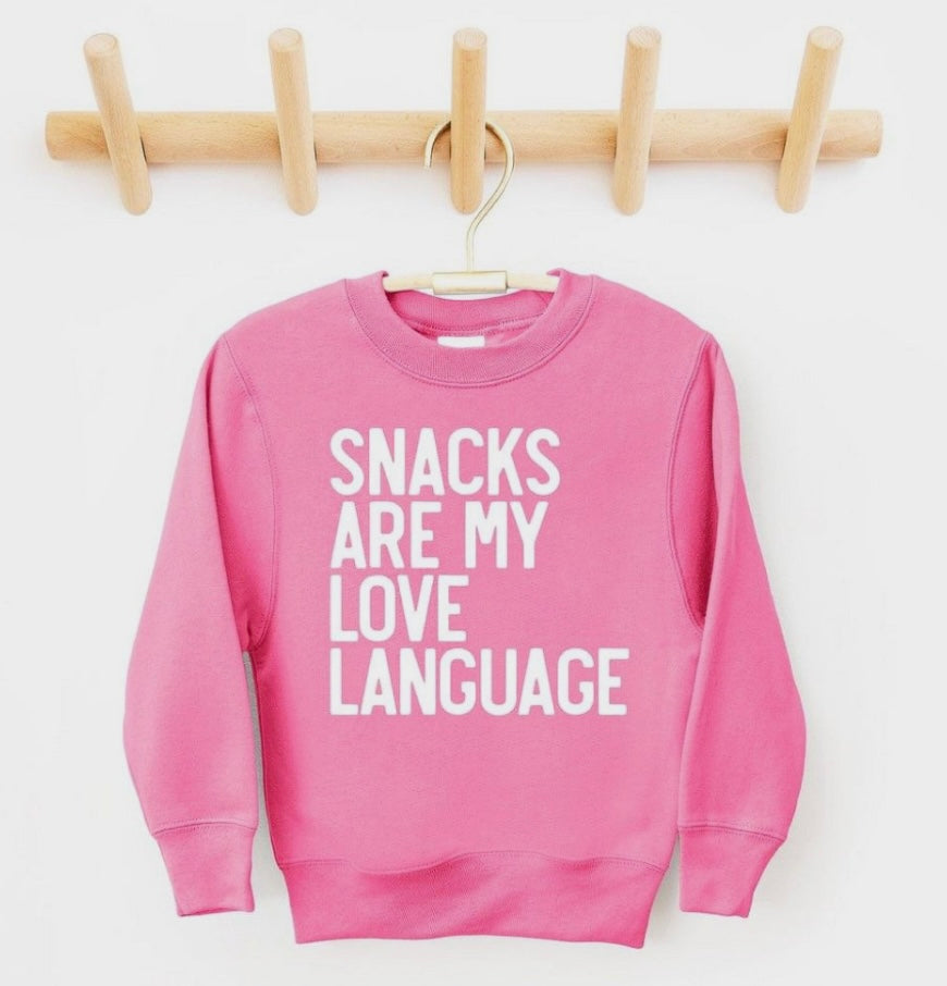 Snacks are my love language