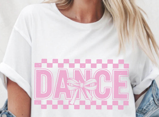 Checkered Dance w/ bow  | Dance/Cheer | Sports