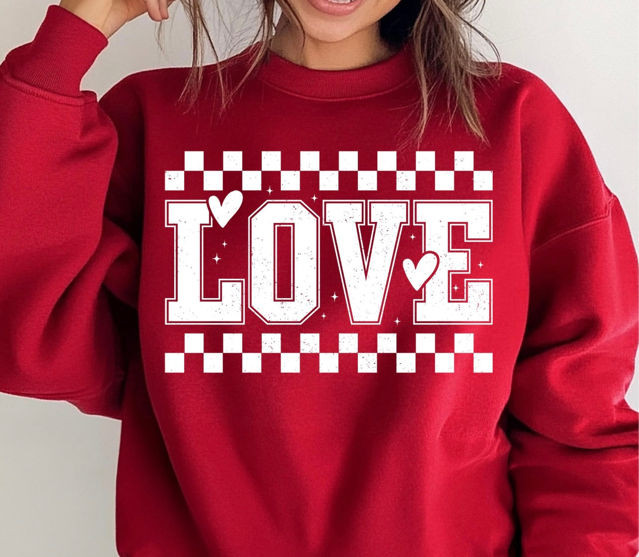 Checkered Love | Valentines | Holidays