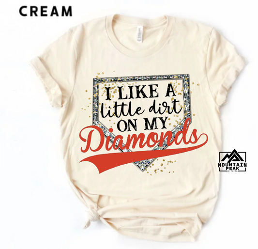 I Like a Little Dirt on my Diamonds | Baseball/Softball | Sports