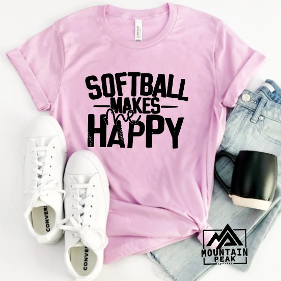 SOFTBALL MAKES ME HAPPY| BASEBALL | Softball
