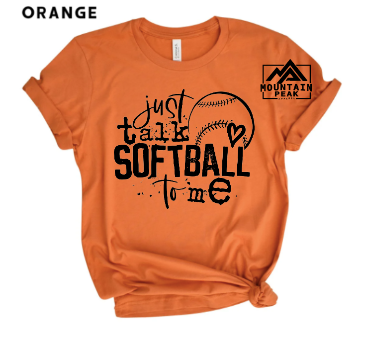 Just Talk Softball to Me | Softball | Humor