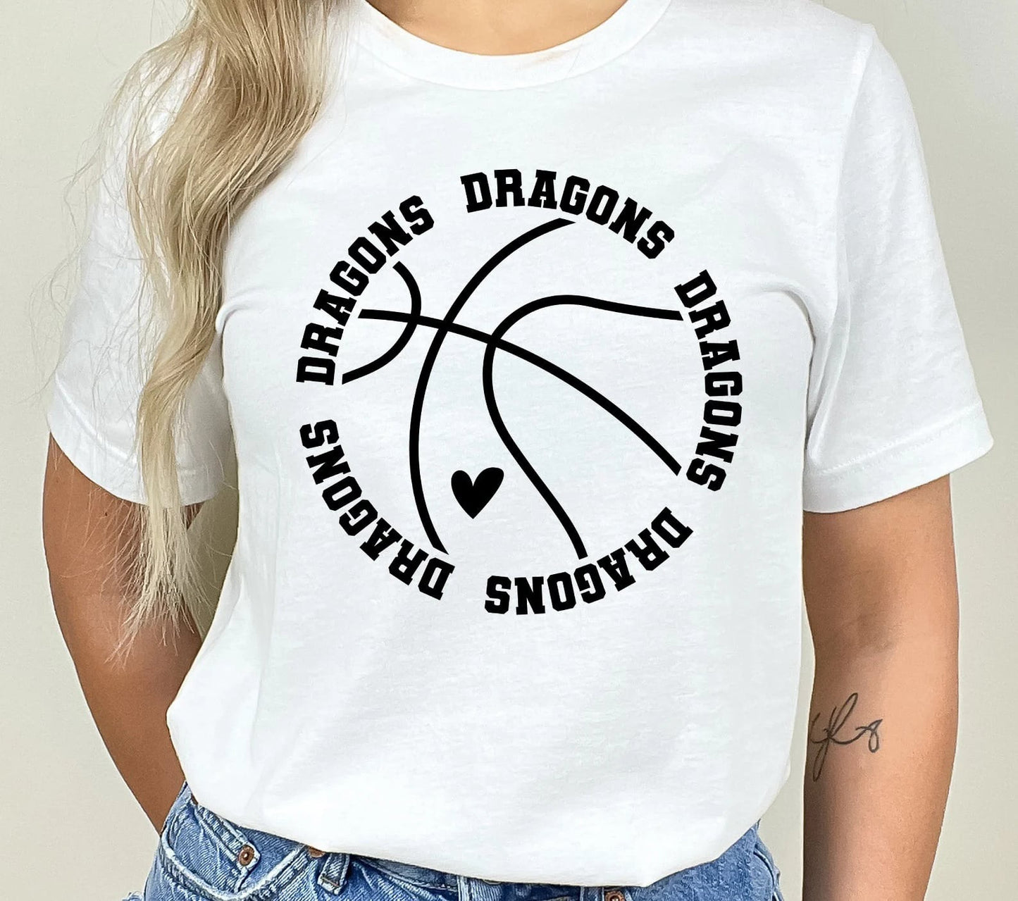 Dragons x5 w/ heart | Basketball | Sports