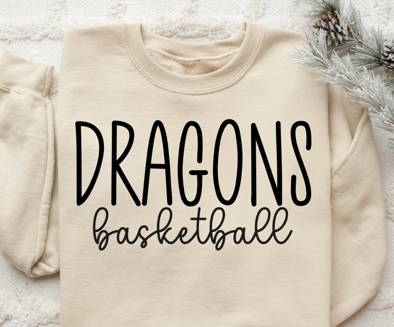 Dragons basketball-words only | Basketball | Sports