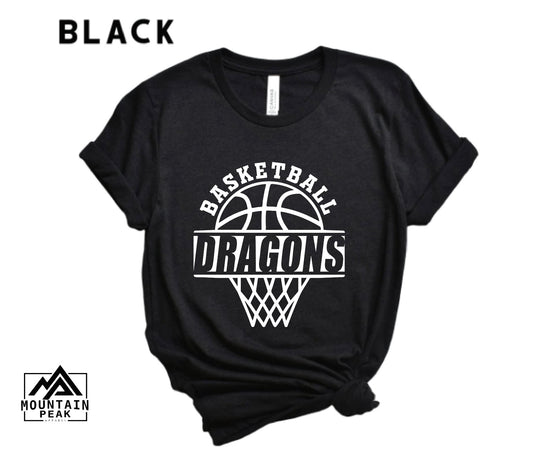 Dragons Basketball w/ hoop | Basketball | Sport