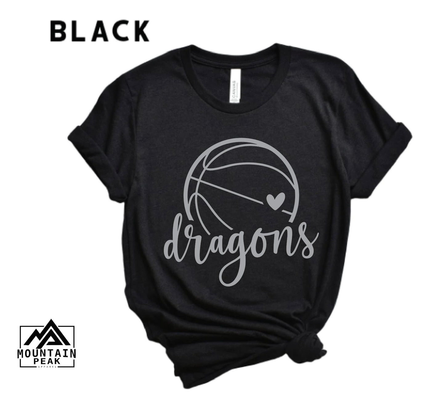 Dragons ball w/ heart | Basketball | Sports