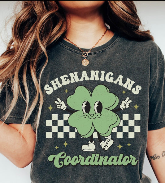 Shenanigans Coordinator Checkered | St. Patrick’s Day | Holiday