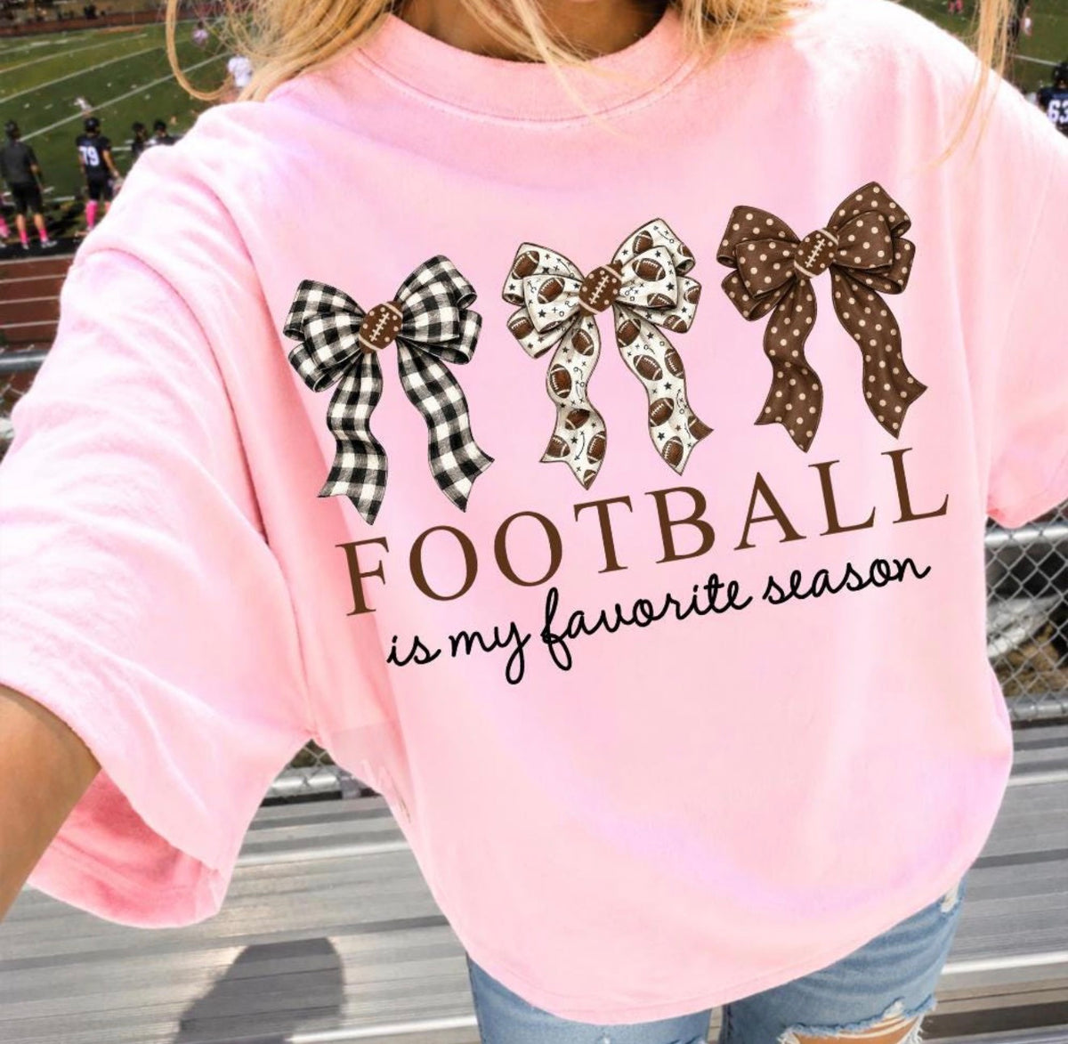 Football is my Favorite Season-Bows  | Football | Sports