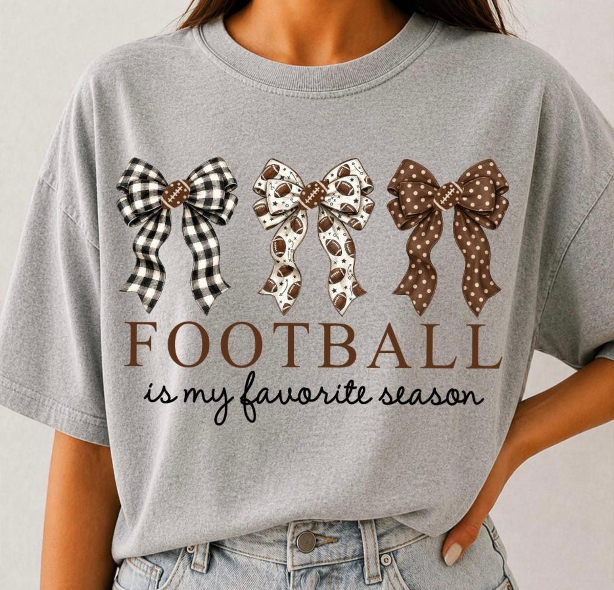 Football is my Favorite Season-Bows  | Football | Sports
