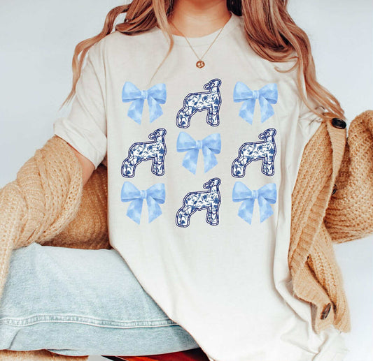 Lamb w/ Bows | Fair | Western/Farm/Country