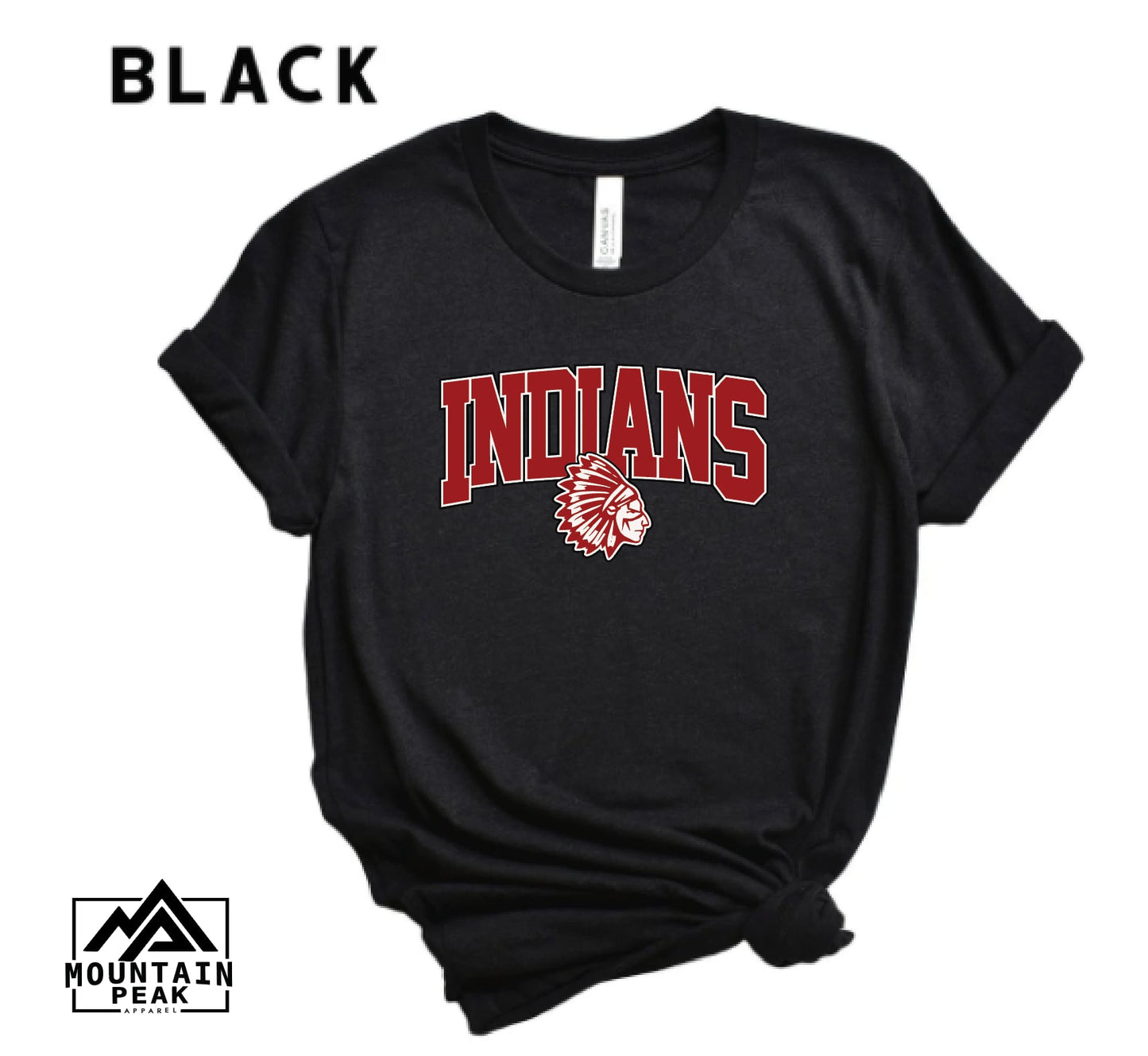 Indians w/ mascot #2 | Elko Football League | Sports