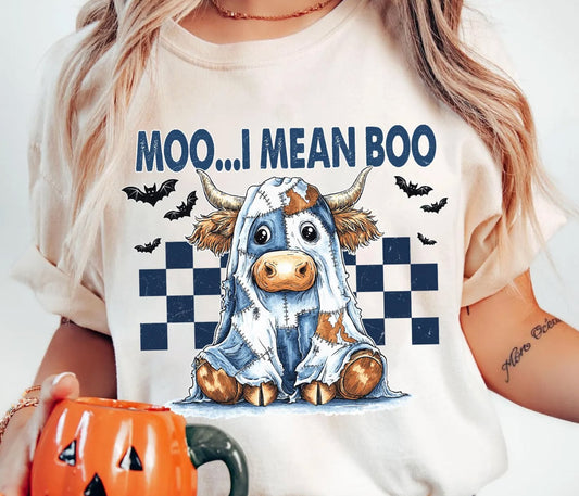 Moo…I mean Boo | Halloween | Holiday