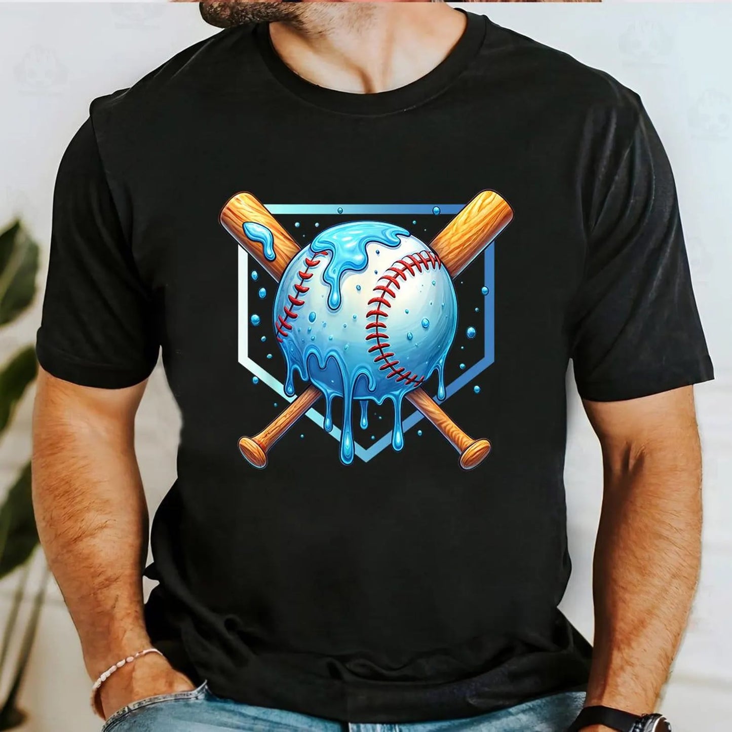 Baseball Drip w/bats | Baseball/Softball | Sport