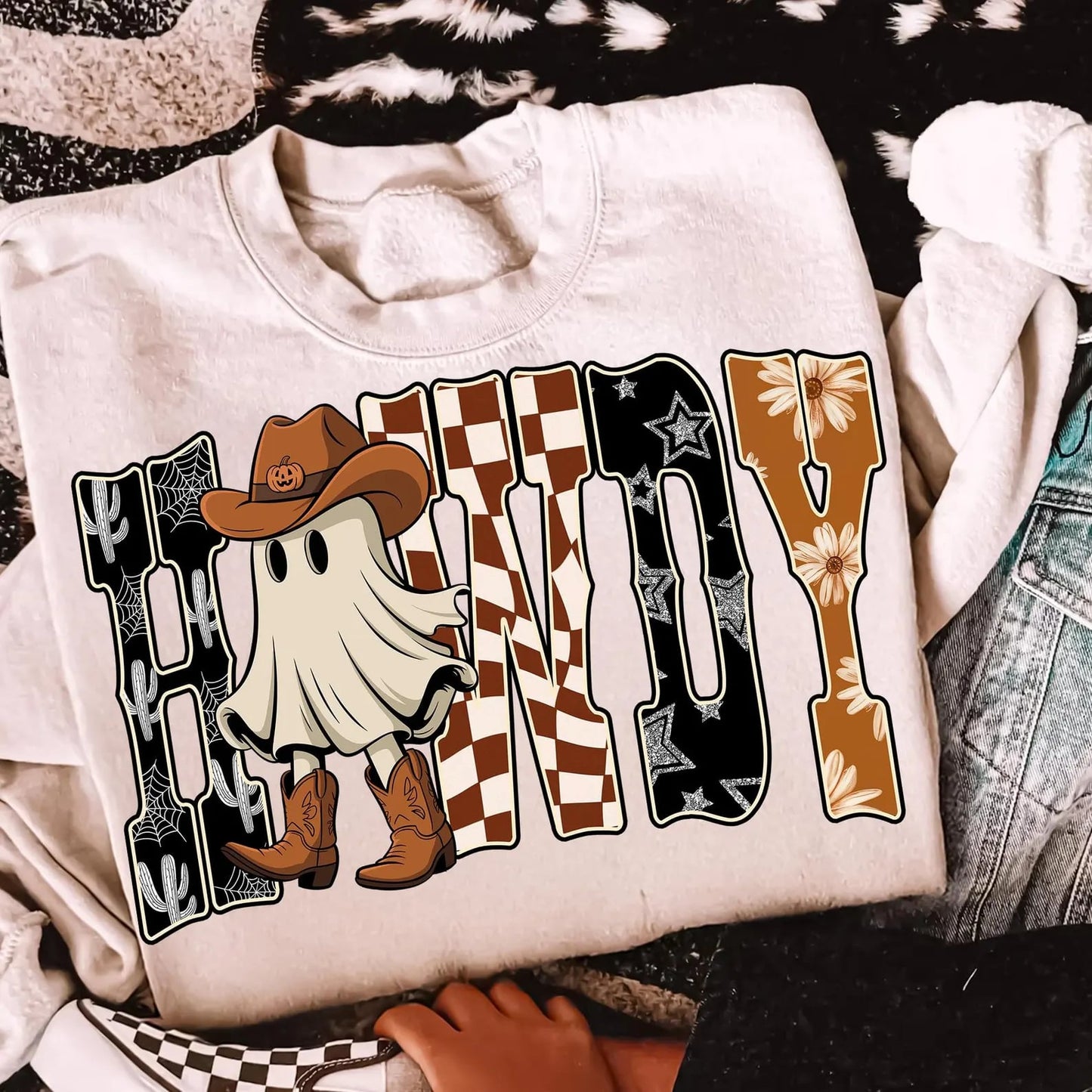 Howdy Ghost Cowboy | Halloween | Holiday