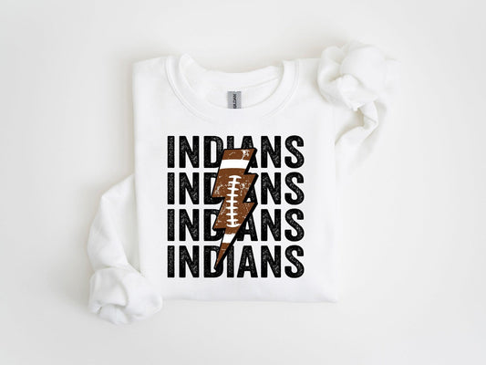 Indians x4 lightning | Elko Football League | Sports
