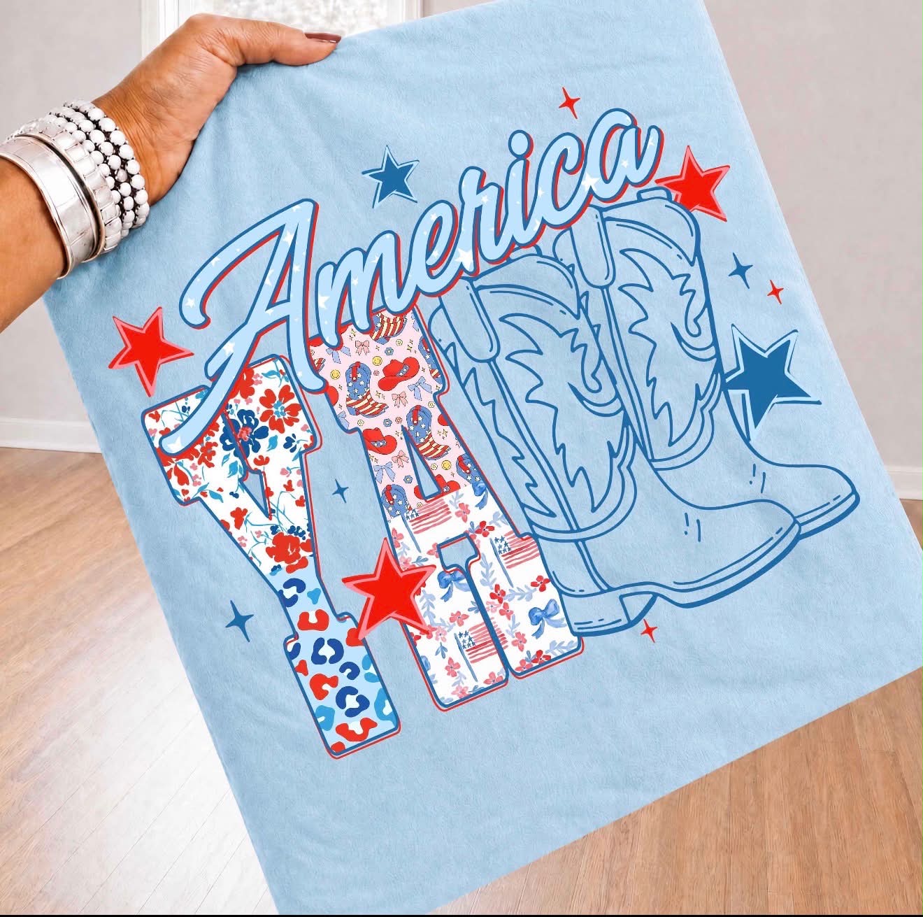 America YALL-Boots | 4th of July | Holidays