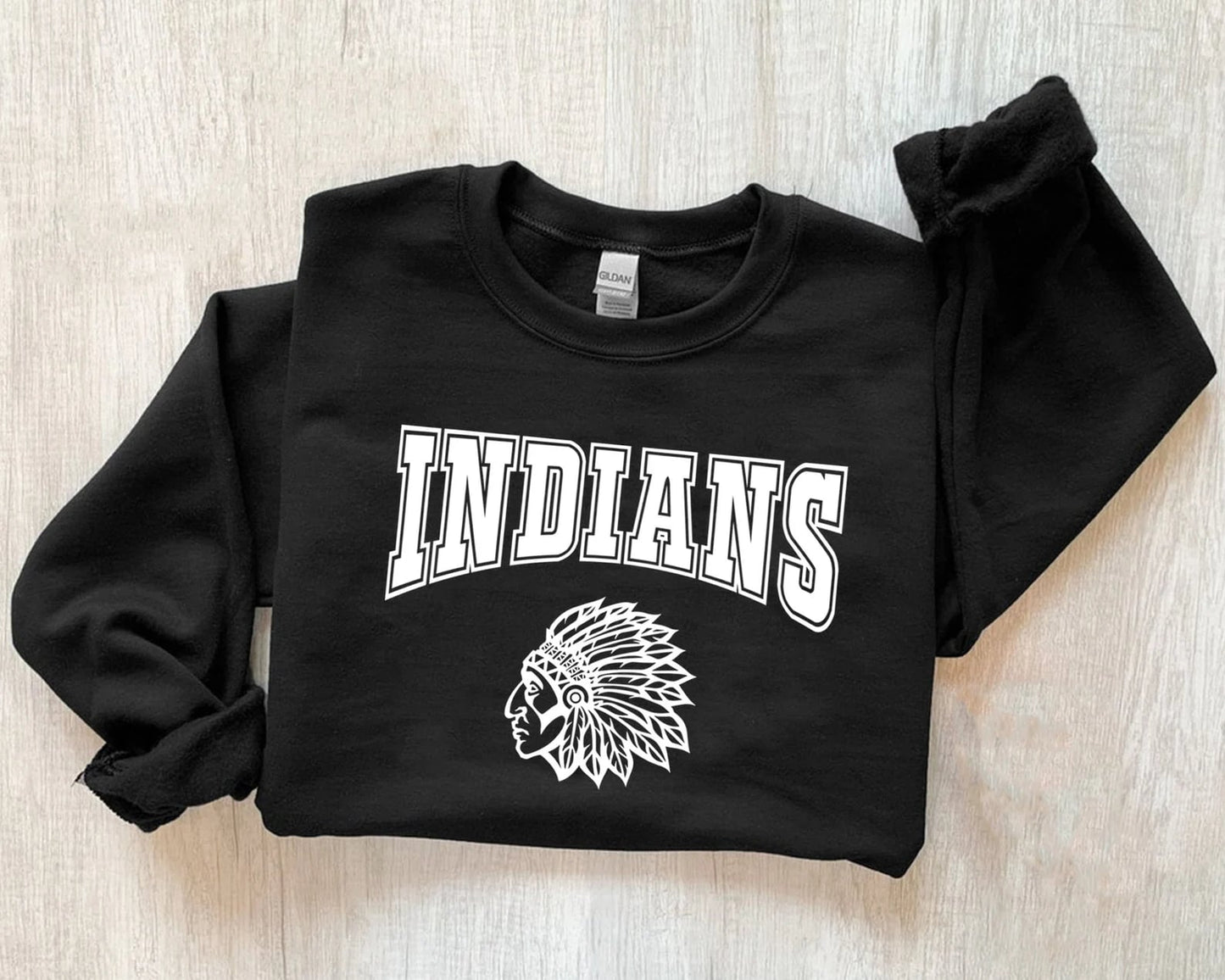 Indians W/ Mascot | Elko Football League | Sports