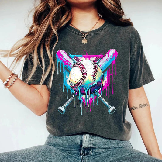 Softball Drip w/bats | Baseball/Softball | Sport
