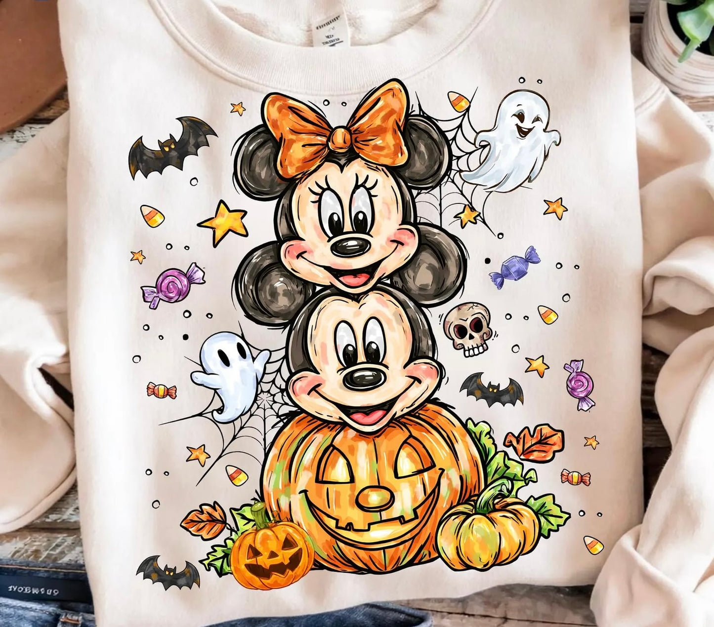 Minnie Mickey Pumpkin | Halloween | Holiday