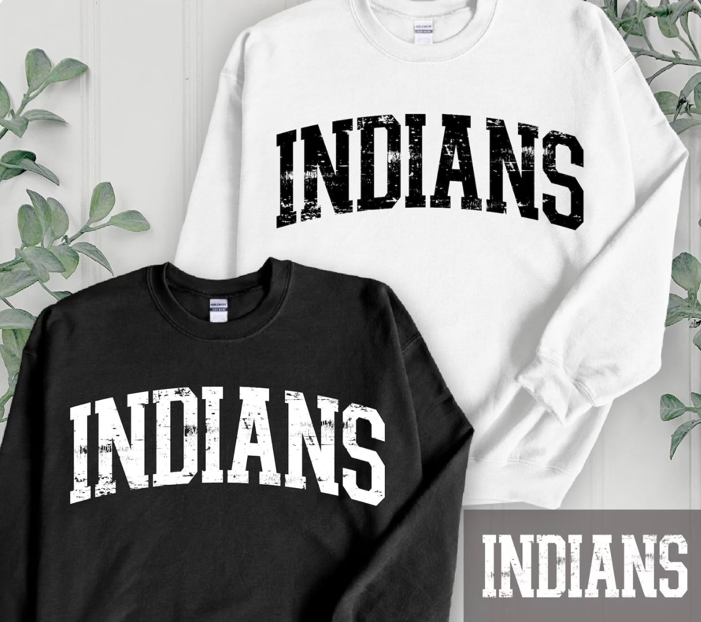 Indians Curved | Elko Football League | Sports
