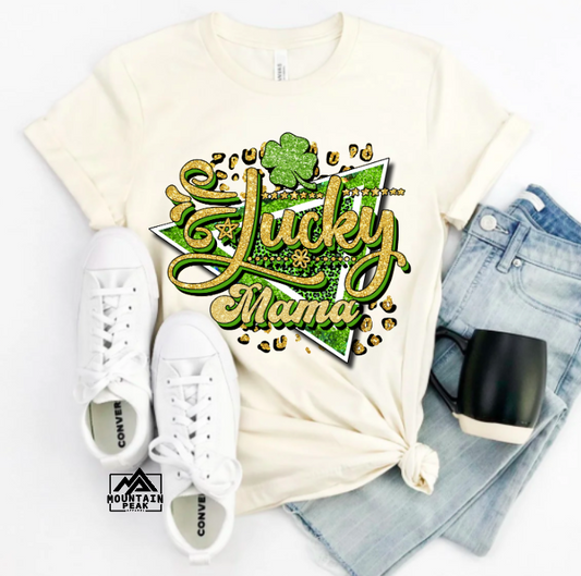 Green/Gold Lucky Mama