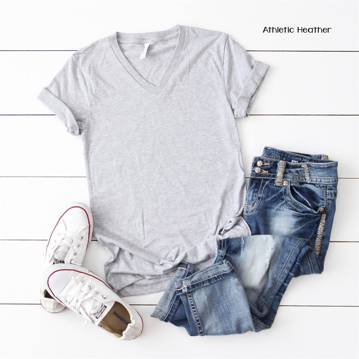 Basic V-Neck Tees