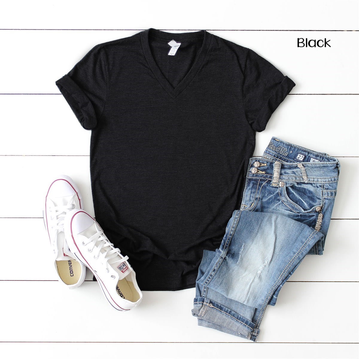 Basic V-Neck Tees