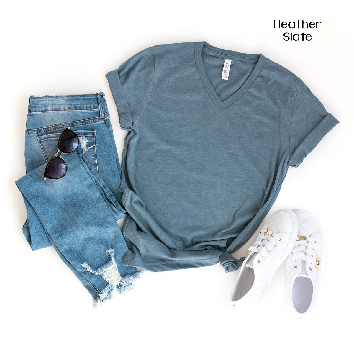 Basic V-Neck Tees