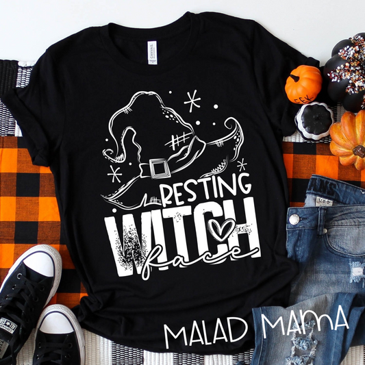 Resting Witch Face | Fall| Halloween | Ghost